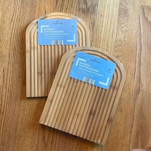 2 NEW Bamboo Boards